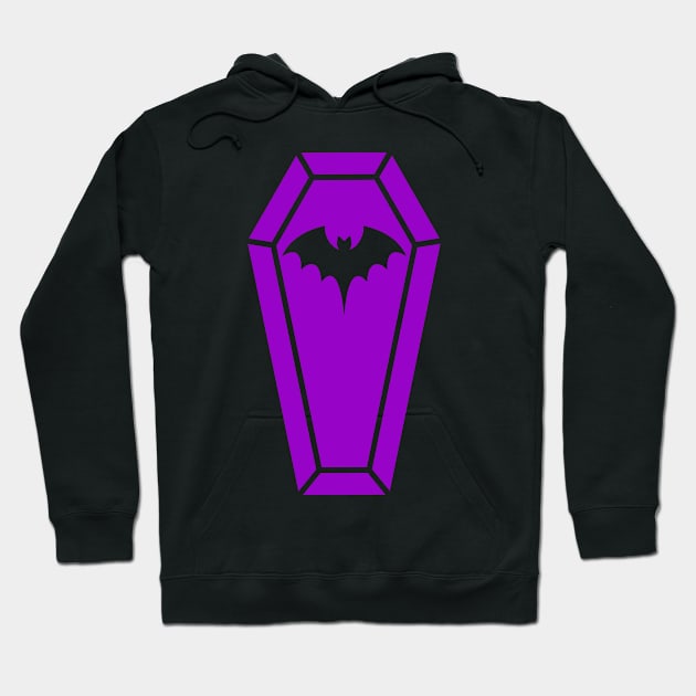 Cute Coffin in Purple Hoodie by RavenWake